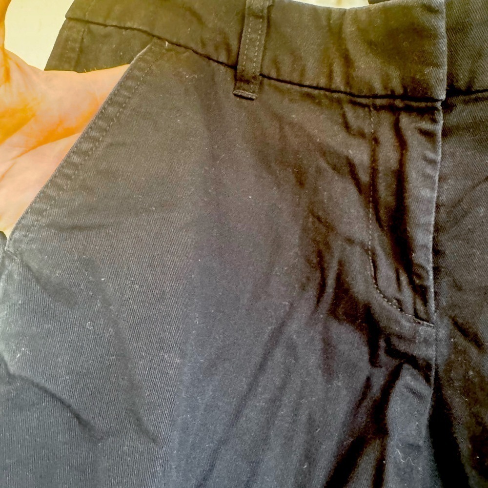 J. CREW 5” Black Chinos - Picture 6 of 7